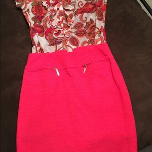 Pink skirt